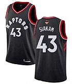 Raptors 43 Pascal Siakam Black 2019 NBA Finals Swingman Jersey,baseball caps,new era cap wholesale,wholesale hats